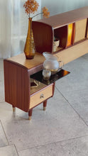 Load and play video in Gallery viewer, Retro Headboard &amp; Pedestals | Built In Lighting
