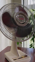 Load and play video in Gallery viewer, Vintage Crown Fan
