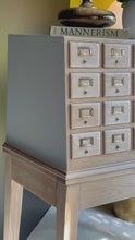Load and play video in Gallery viewer, Library Index Cabinet with 24-Drawers
