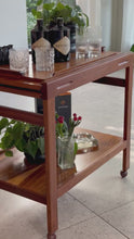 Load and play video in Gallery viewer, Kiaat Trolley with Double Extension &amp; Tray
