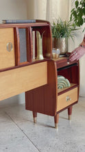 Load and play video in Gallery viewer, Retro Headboard &amp; Pedestals | Built In Lighting
