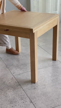 Load and play video in Gallery viewer, Folding Oak Dining Table
