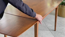 Load and play video in Gallery viewer, Danish-Style, Elegant Extendable Dining Table
