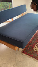 Load and play video in Gallery viewer, Mid-Century Oak Daybed / Couch
