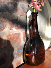 Load image into Gallery viewer, Dark amber glass jug
