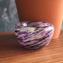 Load image into Gallery viewer, Swedish Purple Glass Ornament
