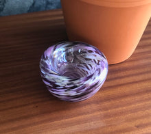 Load image into Gallery viewer, Swedish Purple Glass Ornament
