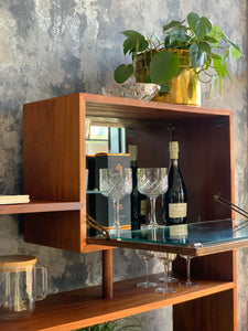 Drinks cabinet/ bookshelf
