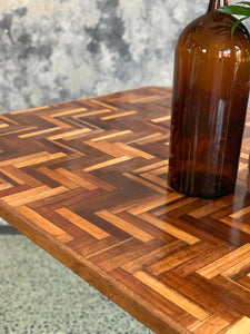 Retro Parquet-Top Table