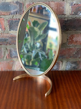 Load image into Gallery viewer, Vintage Brass Vanity Mirror

