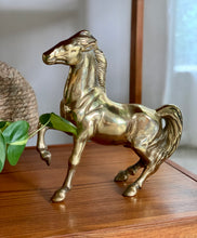 Load image into Gallery viewer, Vintage Solid Brass Horses
