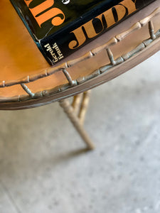 Vintage Brass Tray Table