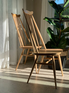 Pair of Ercol Dining Chairs