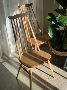 Pair of Ercol Dining Chairs