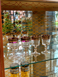 Vintage Cabinet with original glass