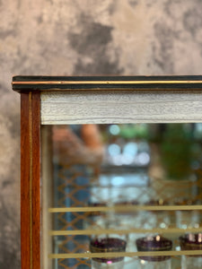 Vintage Cabinet with original glass