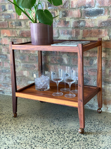 Retro drinks trolley