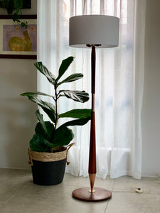 Mahogany Standing Lamp