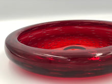 Load image into Gallery viewer, Red WhiteFriars Flat Bowl
