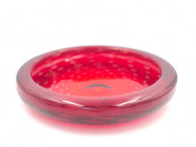 Load image into Gallery viewer, Red WhiteFriars Flat Bowl
