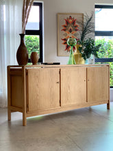 Load image into Gallery viewer, Vintage Oak Sideboard
