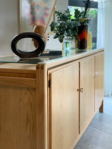 Vintage Oak Sideboard