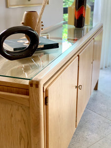 Vintage Oak Sideboard