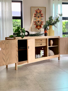 Vintage Oak Sideboard