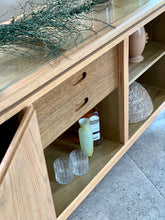 Load image into Gallery viewer, Vintage Oak Sideboard
