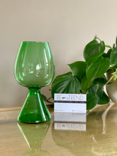 Load image into Gallery viewer, Green Glass Vase
