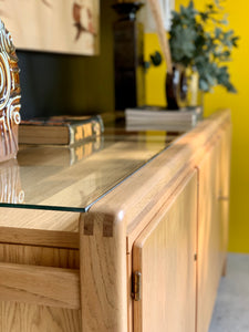 Vintage Oak Sideboard