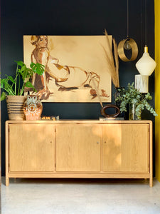 Vintage Oak Sideboard