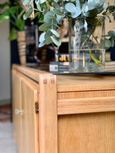 Vintage Oak Sideboard