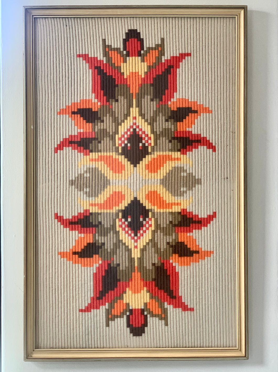 Retro Framed Tapestry