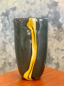 Grey Glass Vase