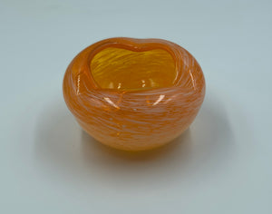 Orange Murano Ashtray /Bowl