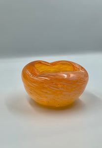 Orange Murano Ashtray /Bowl