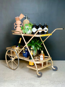 Retro Bar Cart