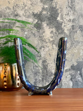 Load image into Gallery viewer, U Shaped Ceramic Vase
