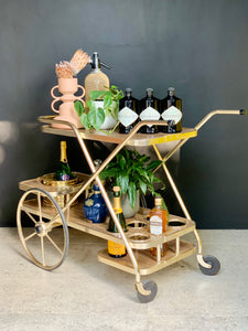 Retro Bar Cart