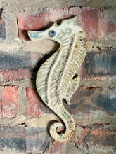 Load image into Gallery viewer, Wall hanging - Ceramic seahorse
