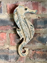 Load image into Gallery viewer, Wall hanging - Ceramic seahorse
