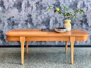 Mid-Century "Sunburst" coffee table