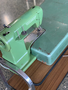 Cased Vintage Elna Sewing machine