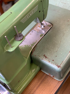 Cased Vintage Elna Sewing machine