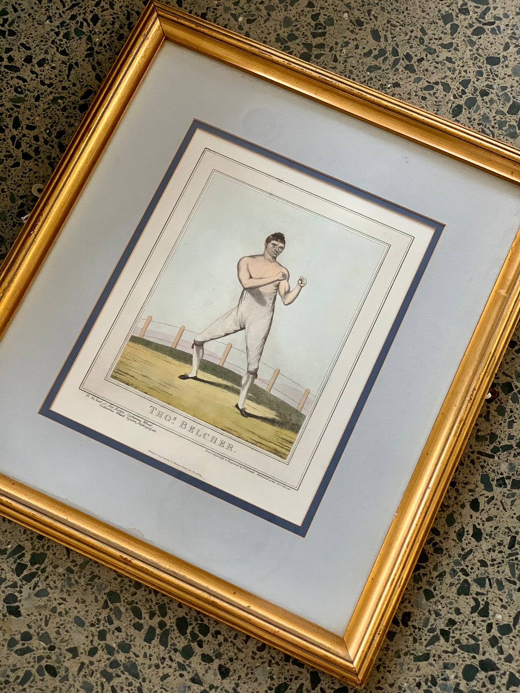 Framed print of 'Thomas Belcher'