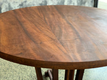 Load image into Gallery viewer, Round Imbuia dining table
