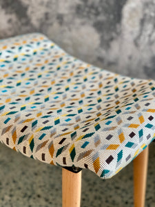 Mid-century dressing table stool