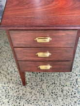 Load image into Gallery viewer, Vintage Partridge Wood Desk
