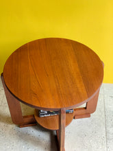 Load image into Gallery viewer, Vintage Art Deco Round Side Table
